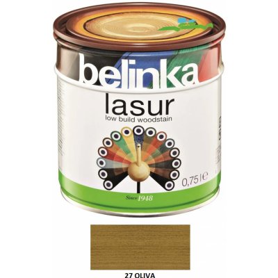 Belinka Lasur 0,75 l ořech