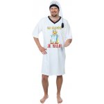 Nás krásných je málo noční košile s čepičkou bílá – Zboží Dáma