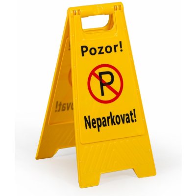 Výstražná cedule NEPARKOVAT – Sleviste.cz