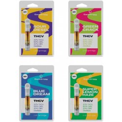 Canntropy THCV Cartridges All in One Set 4 příchutě x 1 ml