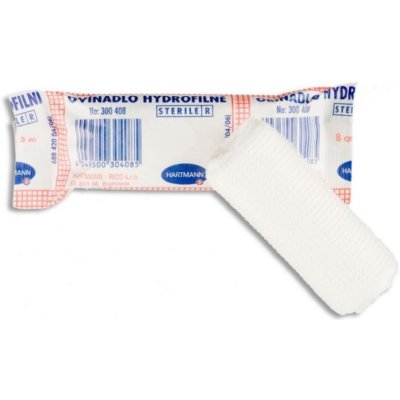 Steriwund Obinadlo hydrofilní pletené sterilní 6cm x 5m/1 ks – Sleviste.cz