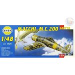 Směr Model Macchi M.C. 200 Saetta 16 1x21 2cm v krabici 31x13 5x3 5cm 1:48 – Hledejceny.cz