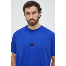 adidas Tričko ZNE pánské modrá hladké IR5232