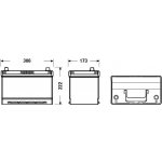 Exide Start-Stop EFB 12V 95Ah 800A EL954 – Hledejceny.cz