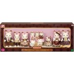 Sylvanian Families 5848 Velká rodina chocolate králíčků sada ke 40. výročí – Zboží Dáma