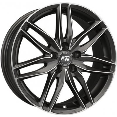 MSW 24 7,5x16 5x110 ET40 gunmetal polished