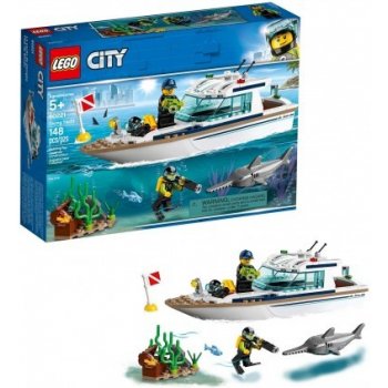 LEGO® City 60221 Potápěčská jachta