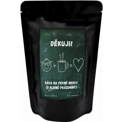 BotaCoffee Dárková káva pro učitele Brazil Velmi jemně mletá český turek džezva 250 g – Sleviste.cz