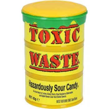 Toxic Waste Yellow Sour Candy 42 g