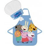 BrandMac Dětská zástěra s kuchařskou čepicí Peppa Pig – Sleviste.cz