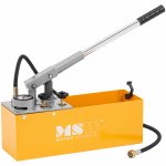 MSW Zkušební tlaková pumpa - 50 bar - 2 ventily - 45 ml - nádrž na vodu: 12 l MSW-PUM-001A – Hledejceny.cz
