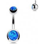 Šperky4U piercing do pupíku banánek opál BS1063-B – Hledejceny.cz