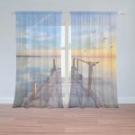 Sablio Záclony Molo a racci: 2ks 150x250cm – Hledejceny.cz
