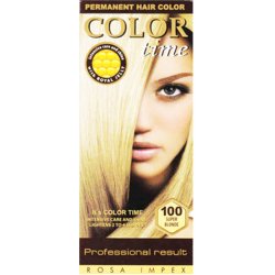 Color Time dlouhotravající barva na vlasy 100 Super Blond