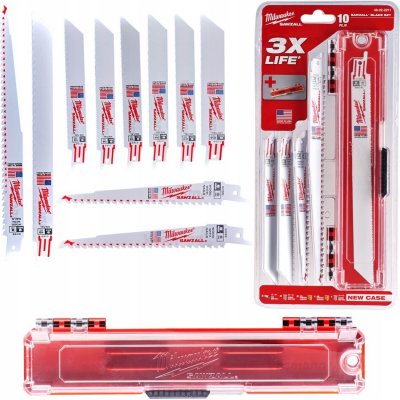 Milwaukee SAWZAL Sada pilových plátků 10ks 49222211 – Zboží Dáma