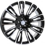 Racing Line XE136 9,5x21 5x120 ET49 black polished – Hledejceny.cz