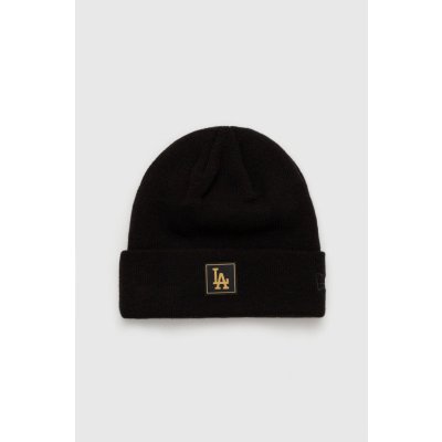 New Era MLB Metallic Badge Cuff Knit Los Angeles Dodgers Black / Metallic Gold – Sleviste.cz