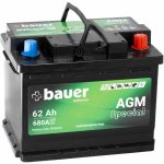 Bauer AGM 12V 62Ah 680A BA56202 – Zbozi.Blesk.cz