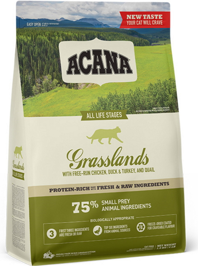 Acana Grasslands Grain free New Cat 1,8 kg