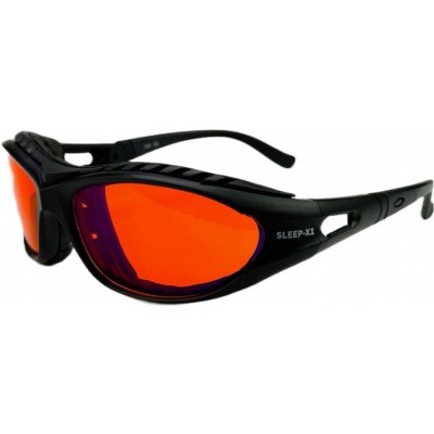 UVtech Sleep-X1 brýle proti modrému a zelenému světlu - oranžové 3918 – Zboží Živě