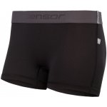 SENSOR COOLMAX TECH dámské kalhotky s nohavičkou černá – Zboží Mobilmania