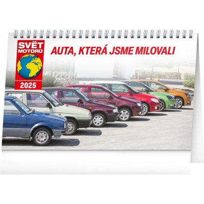 stolní Svět motorů 23,1cm x 14,5cm, PGS-33770 2025 – Zboží Dáma