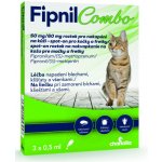 Fipnil Combo Spot-on Cat 50 / 60mg 3 x 0,5 ml – Zboží Mobilmania