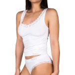 VoXX Košilka dámská bambusová BAMBOO SEAMLESS 011 bezešvá bílá – Zboží Mobilmania