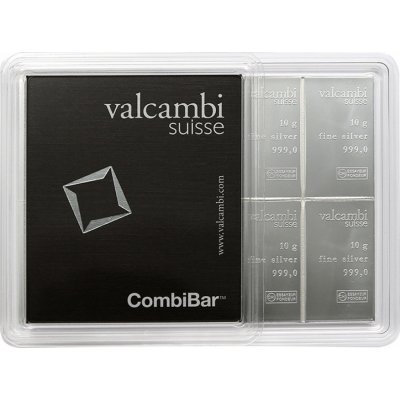 Combi Bar Valcambi SA Švýcarsko stříbrný slitek 100x1 g – Zboží Dáma