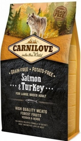 Carnilove Salmon & Turkey for Large Breed Adult Dogs 2 x 1,5 kg