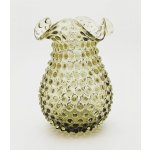 Váza 21cm - Hobnail - Ananas - lesní zelená – Hledejceny.cz
