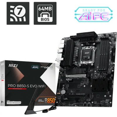 MSI PRO B850-S EVO WIFI – Hledejceny.cz