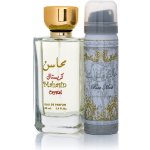 Lattafa Mahasin Crystal EDP 100 ml + deospray 75 ml dárková sada – Sleviste.cz