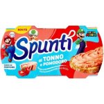 Spunti Spuntì tuňáková pomazánka s rajčaty al tonno e pomodoro 2 x 84 g – Zboží Dáma