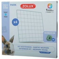 Zolux Neopark komponenty do klece králík 4 panely mřížka