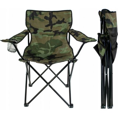 Enero Camouflage Křeslo zelené – Zboží Mobilmania