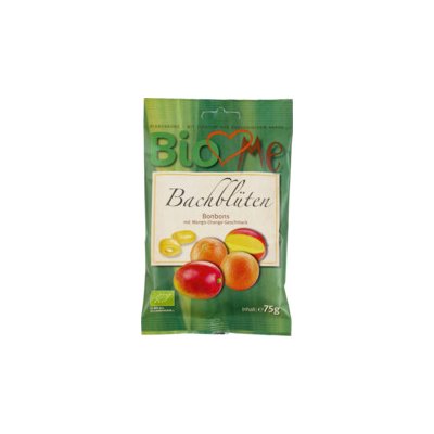 Bio loves Me Bonbóny bachovy květy mango pomeranč 75 g – Zbozi.Blesk.cz