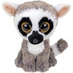 Beanie Boos Linus šedý lemur 24 cm – Zboží Mobilmania