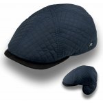 Krumlovanka Pánská modrá voděodolná bekovka s klapkami na uši zateplená Ho-054 – Sleviste.cz