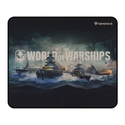 Herní podložka pod myš Genesis CARBON 500 WORLD of WARSHIPS ARMADA, M 30x25cm, NPG-1736 – Zboží Mobilmania