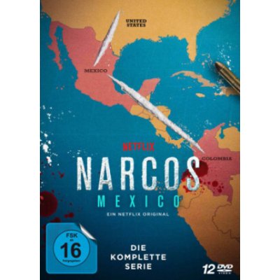 NARCOS: MEXICO - Die komplette Serie. Staffel.1-3 DVD – Hledejceny.cz