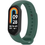 VSECHNONAMOBIL 87192 SILICONE Vyměnitelný řemínek pro Xiaomi Smart Band 9 tmavě zelený – Zboží Živě