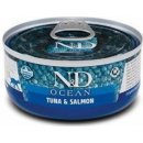 N&D CAT OCEAN Adult Tuna & Salmon 70 g