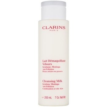 Clarins Cleansing Milk With Gentian čistící mléko pro smíšenou a mastnou pleť 200 ml