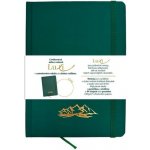 Notes Luxi prázdný A5 lamino lahvově zelená – Zboží Mobilmania