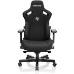 Anda Seat Kaiser 3 XL černá látka AD12YDC-XL-01-B-CF – Zboží Dáma