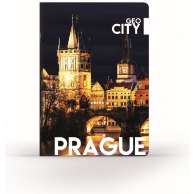 Karton P+P Sešit A4 linkovaný 444 Geo City Praha – Zboží Mobilmania
