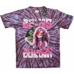 Janis Joplin tričko Pink Shades Dye Wash Purple – Zboží Dáma