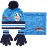 Komplet čepice nákrčník a rukavice Sonic – Zboží Dáma