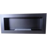 Nice-House Závěsný biokrb 90 x 40 x 12 cm Černý – Hledejceny.cz